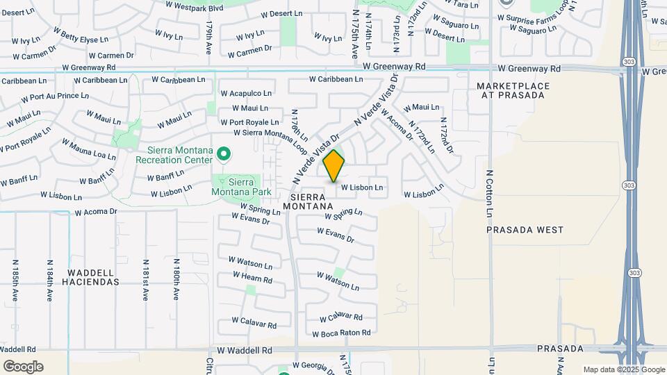 14704 N 175th Dr Map and Location Details