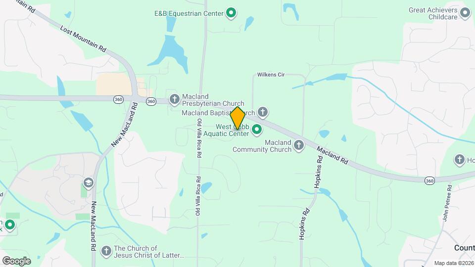 2187 Chaseford Ln SW Mapa y Detalles de la Ubicación