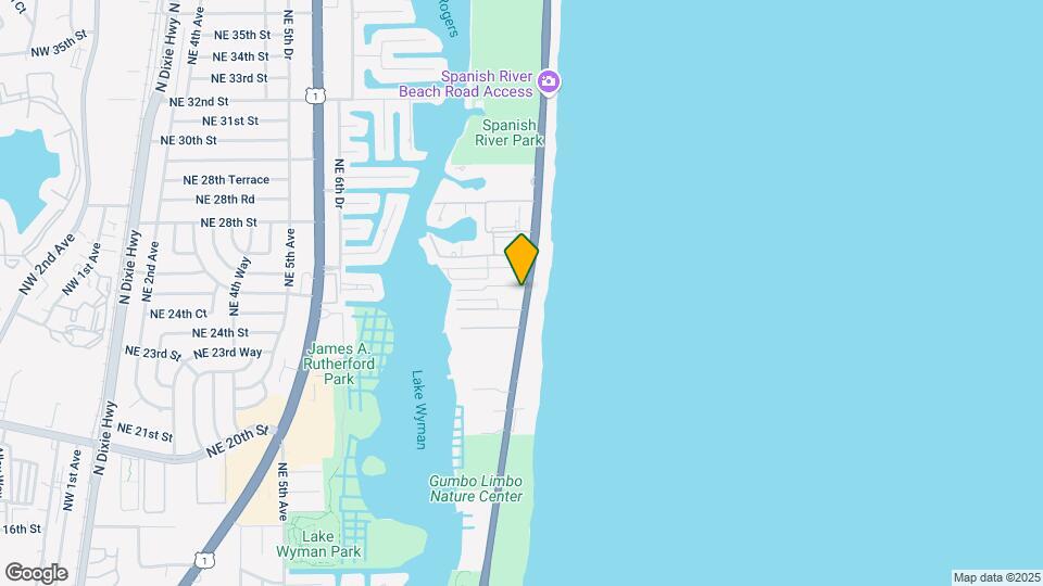 The Ocean Club Map and Location Details