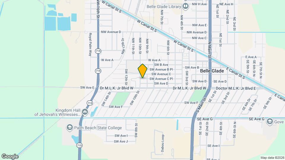 948 SW Avenue C, Unit 2 Map and Location Details