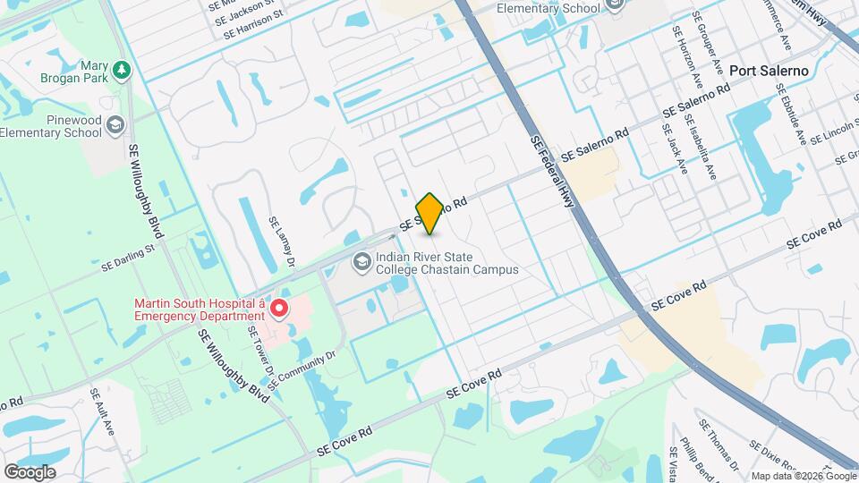 5550 SE Normandy Ave Map and Location Details