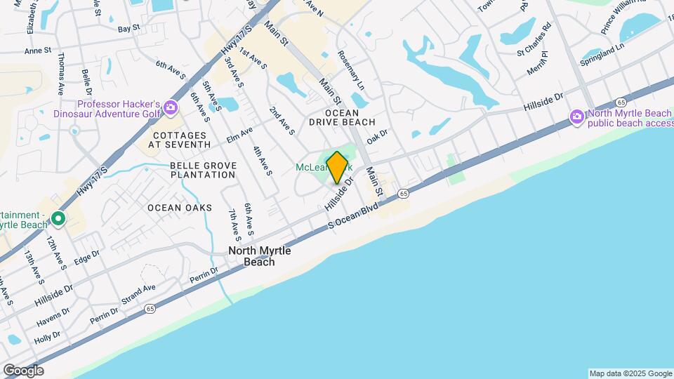 112 Hillside Dr S Map and Location Details