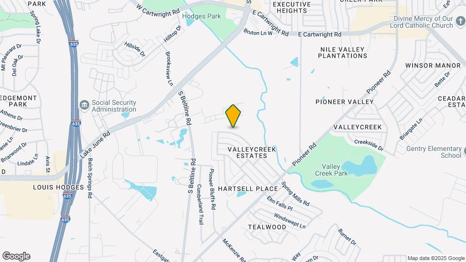 2033 Spring Mills Rd Map and Location Details