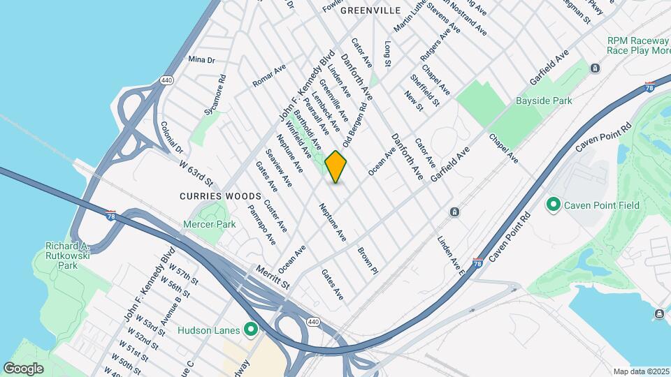 124 Winfield Ave Map and Location Details