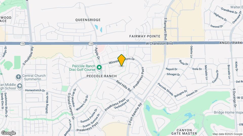 9300 Valencia Canyon Dr Map and Location Details