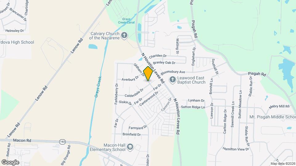 9920 Calderdale Dr Mapa y Detalles de la Ubicación