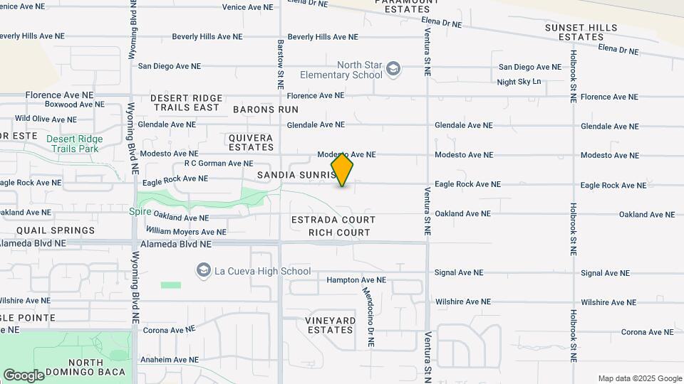 8612 Eagle Rock Ave NE Mapa y Detalles de la Ubicación