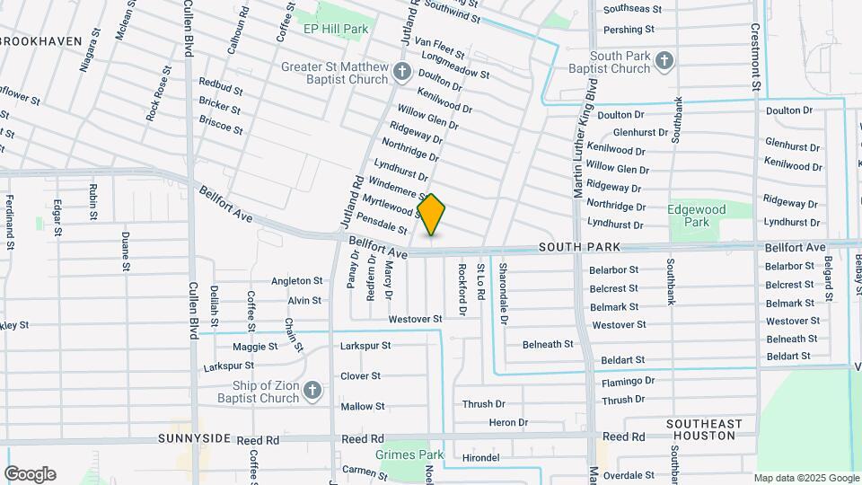 5427 Bellfort Ct Map and Location Details