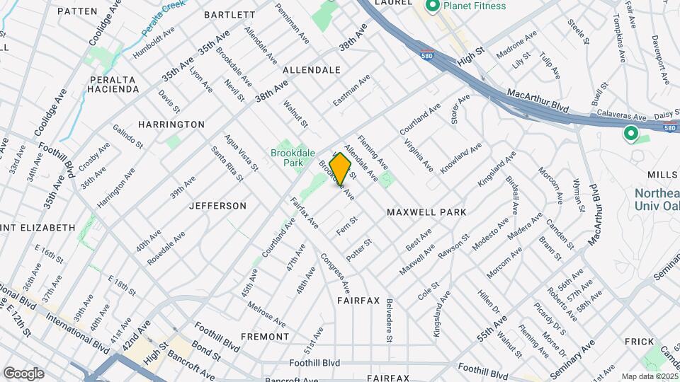 4433 Brookdale Ave Map and Location Details