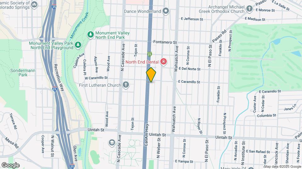 1523 N Nevada Ave Map and Location Details
