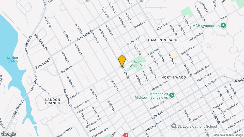 3132 N 25th St Map and Location Details