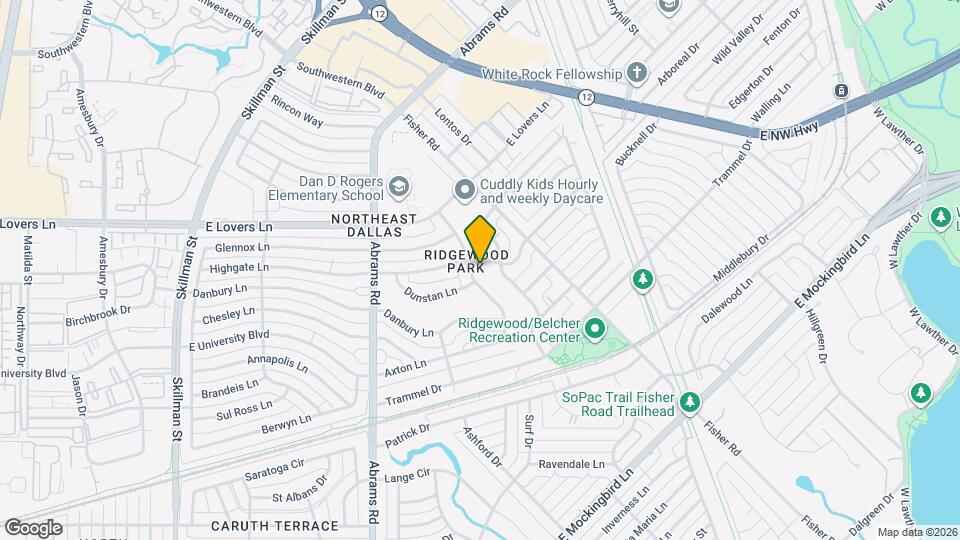 5110 Rexton Ln Map and Location Details