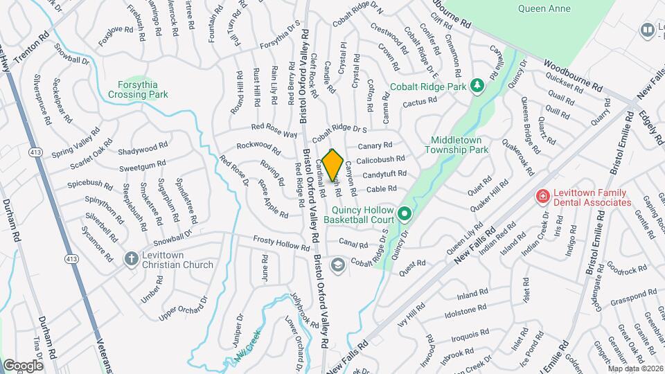 33 Canoebirch Rd Map and Location Details