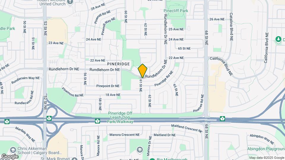 6203 Rundlehorn Dr NE Map and Location Details