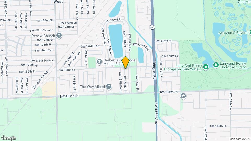 18023 SW 139th Pl Map and Location Details