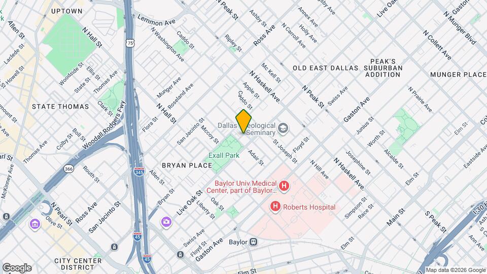 3612 Convent St Map and Location Details