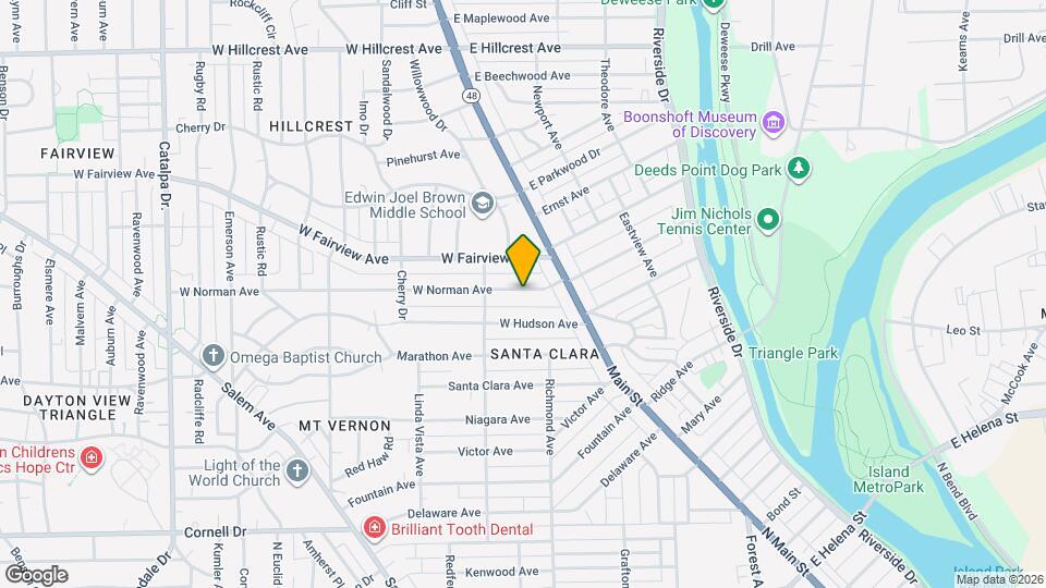 48 W Norman Ave Map and Location Details