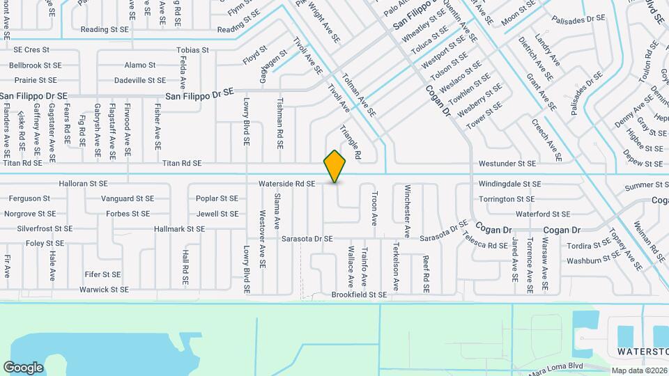 796 Waterside Rd SE Map and Location Details