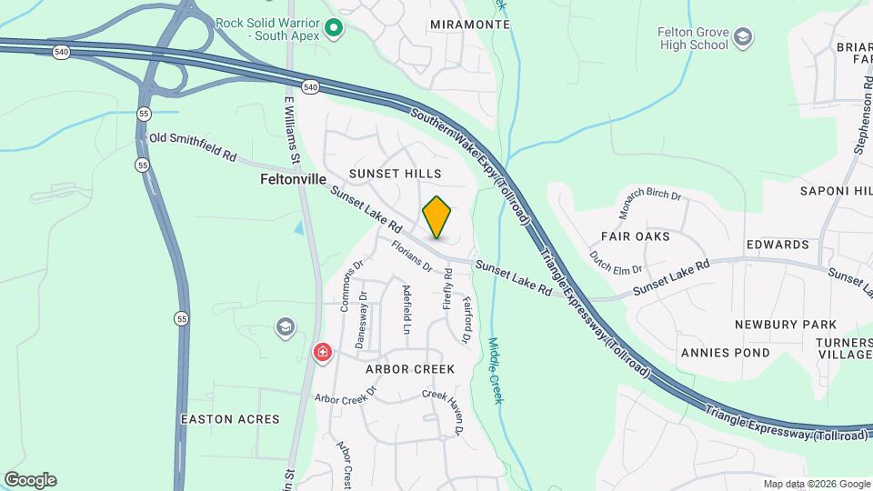 110 Ridge Lake Dr Map and Location Details