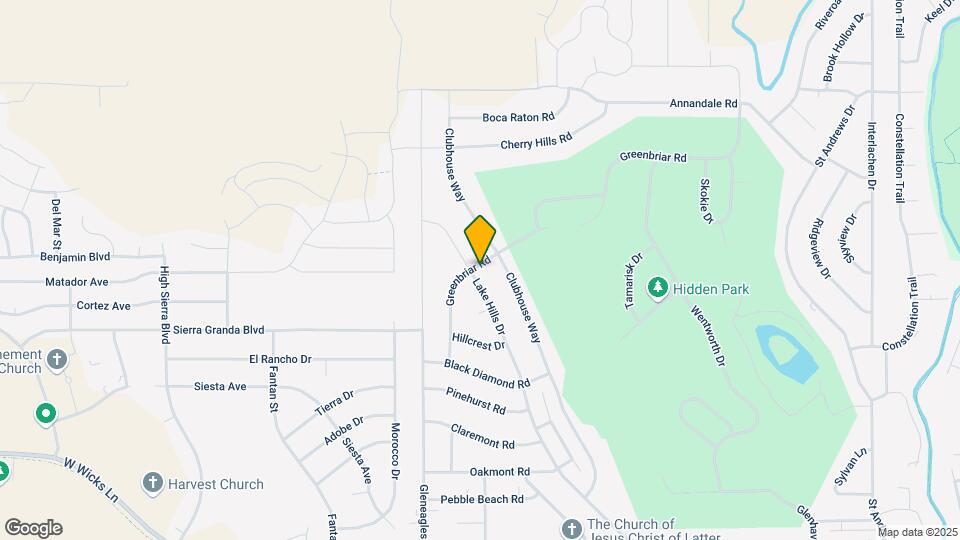2087 Lake Hills Dr-Unit -2085 Lake Hills Map and Location Details