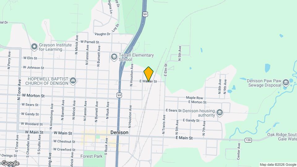 212 E Walker St Map and Location Details