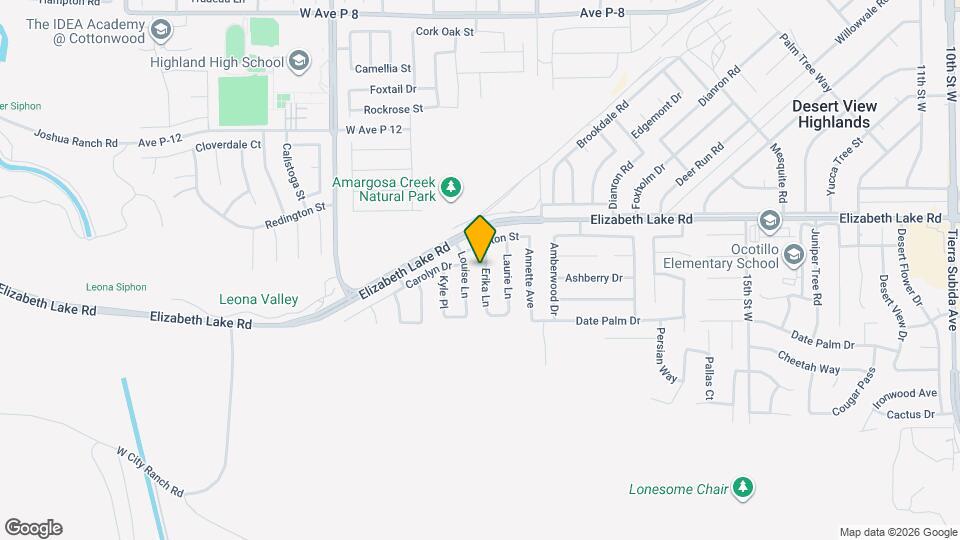 38665 Erika Ln Map and Location Details