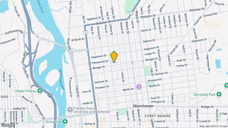 84 Blodget St Map and Location Details