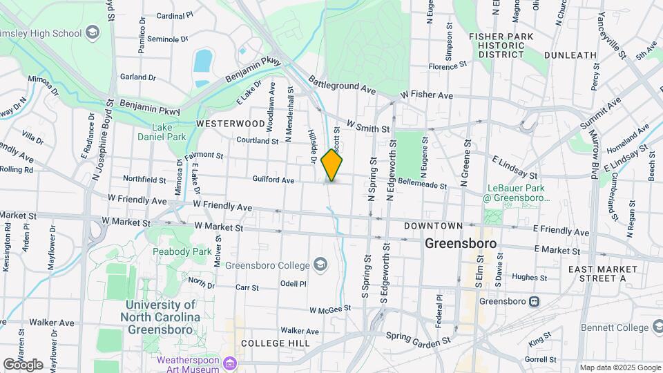 417 Guilford Ave Mapa y Detalles de la Ubicación