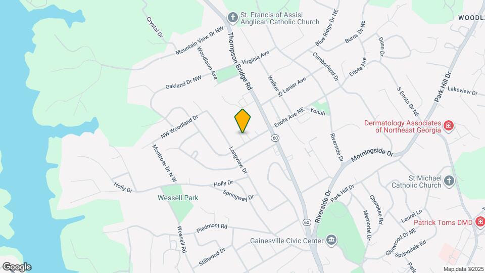 212 Thurston Dr NW, Unit #B Map and Location Details