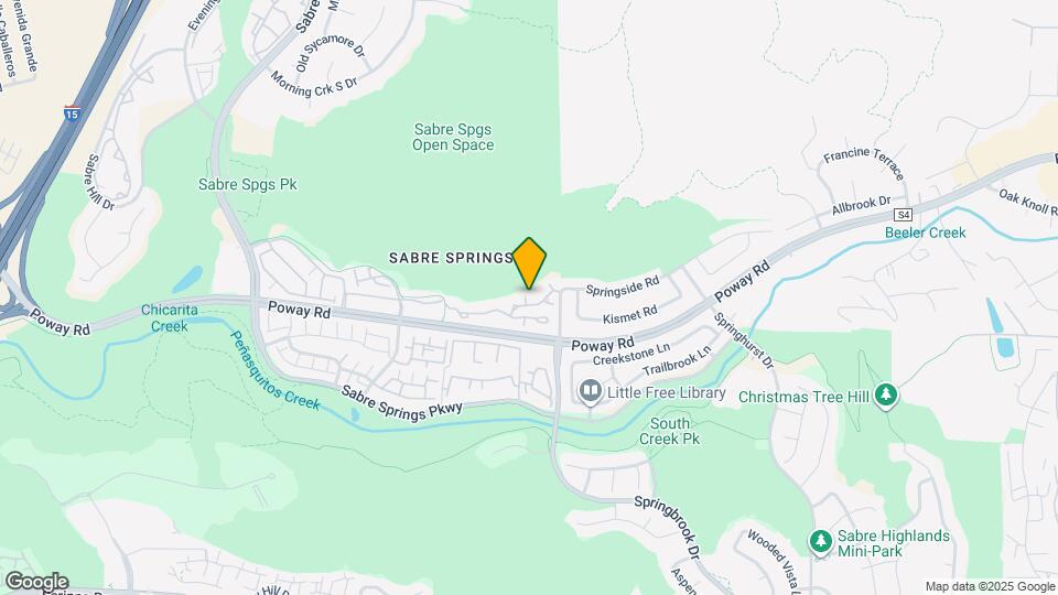 12612 Springbrook Dr Map and Location Details