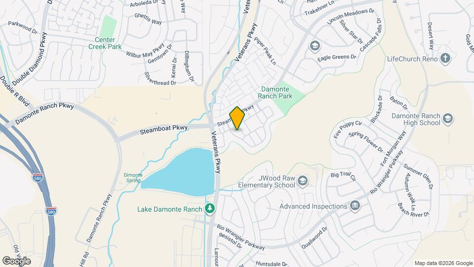 1715 Dark Horse Rd Map and Location Details