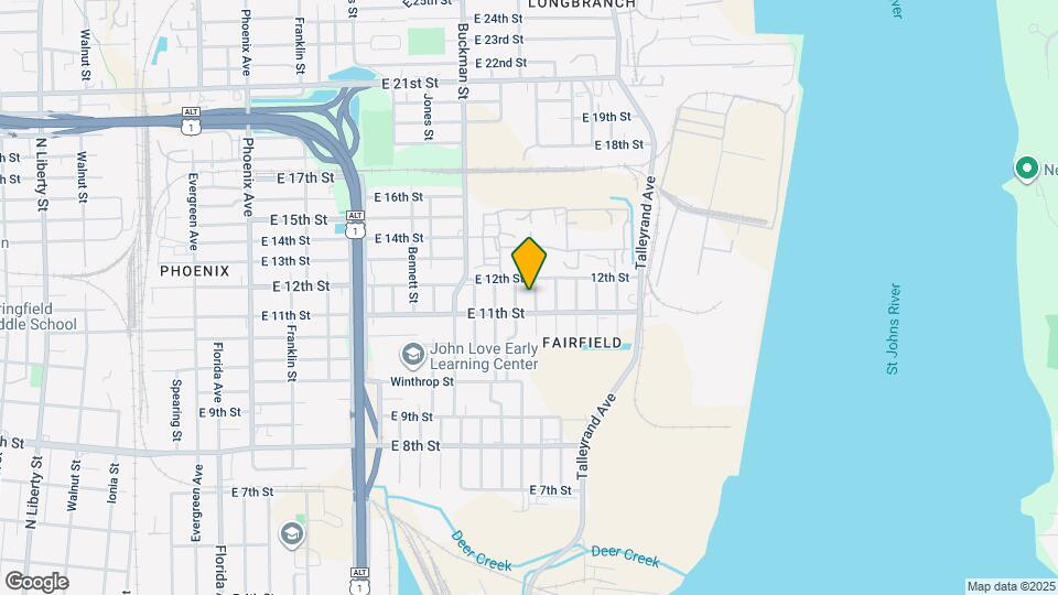 2124 Danese St Map and Location Details