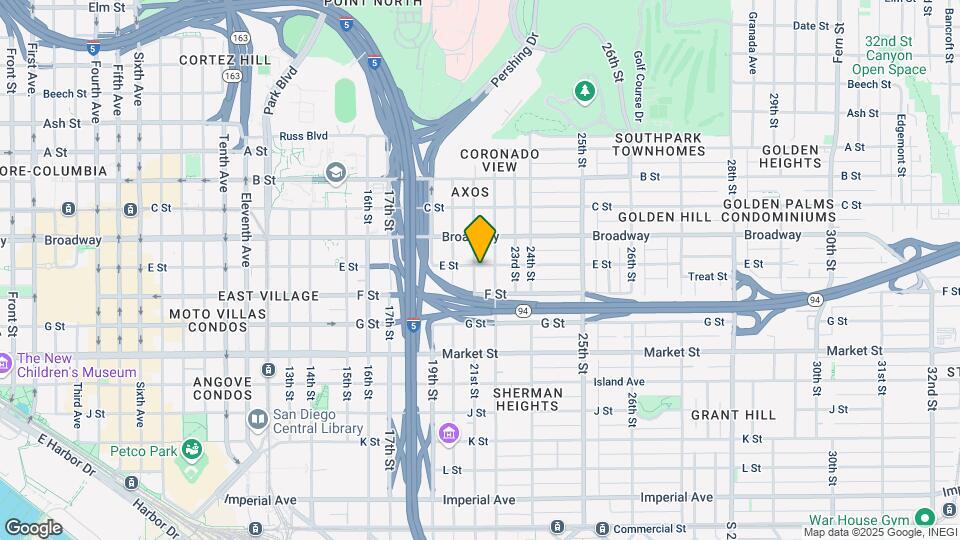 865 21st St Map and Location Details