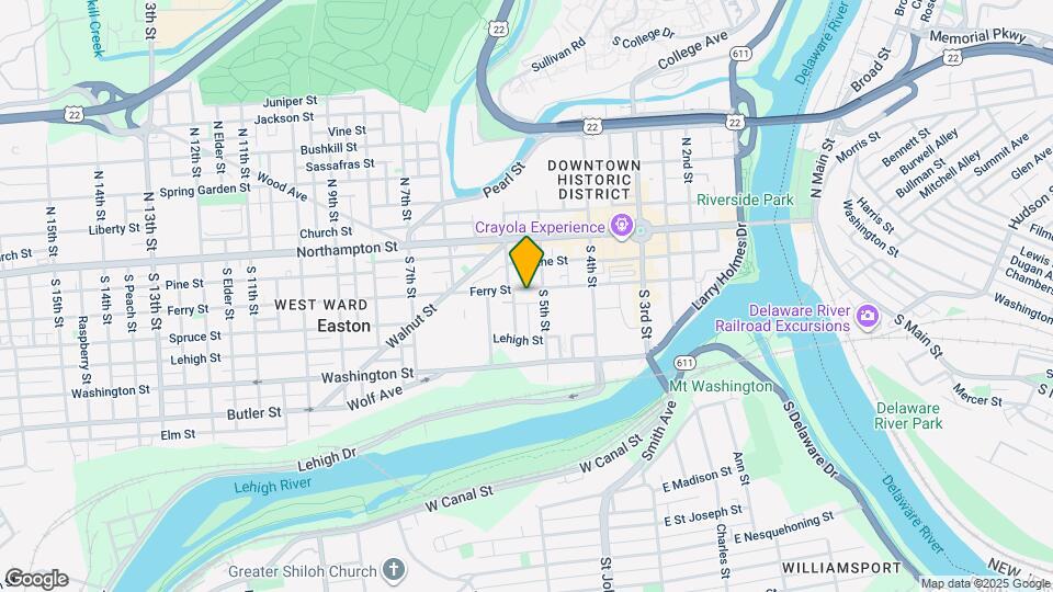 520 Ferry St Map and Location Details