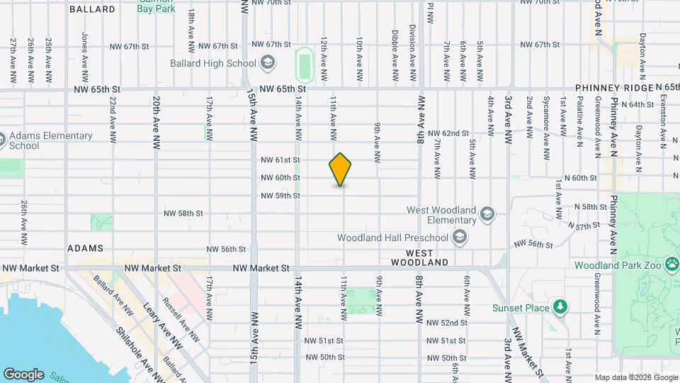 5905 11th Ave NW Map and Location Details