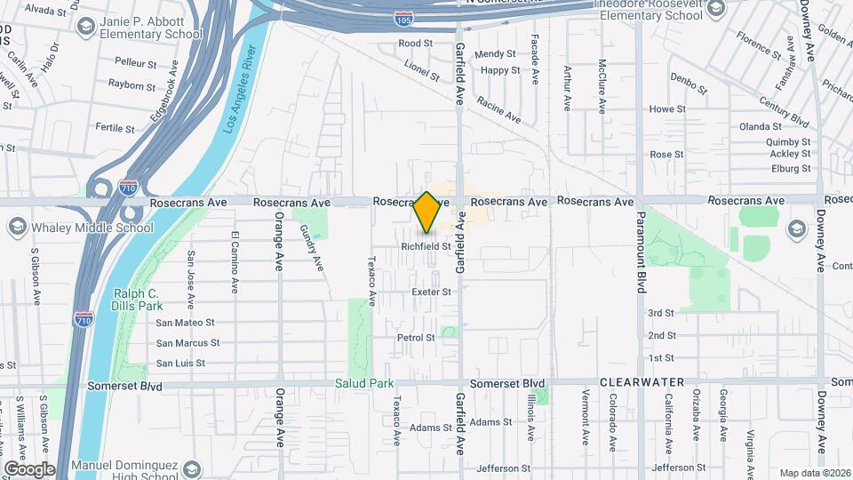 7315 Richfield St Map and Location Details