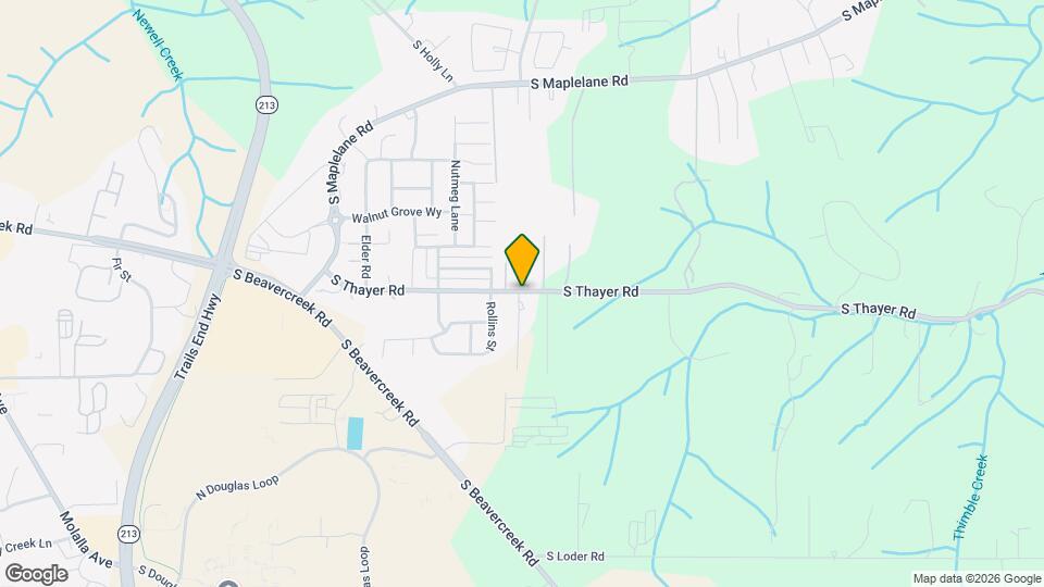 14790 S Thayer Rd Map and Location Details