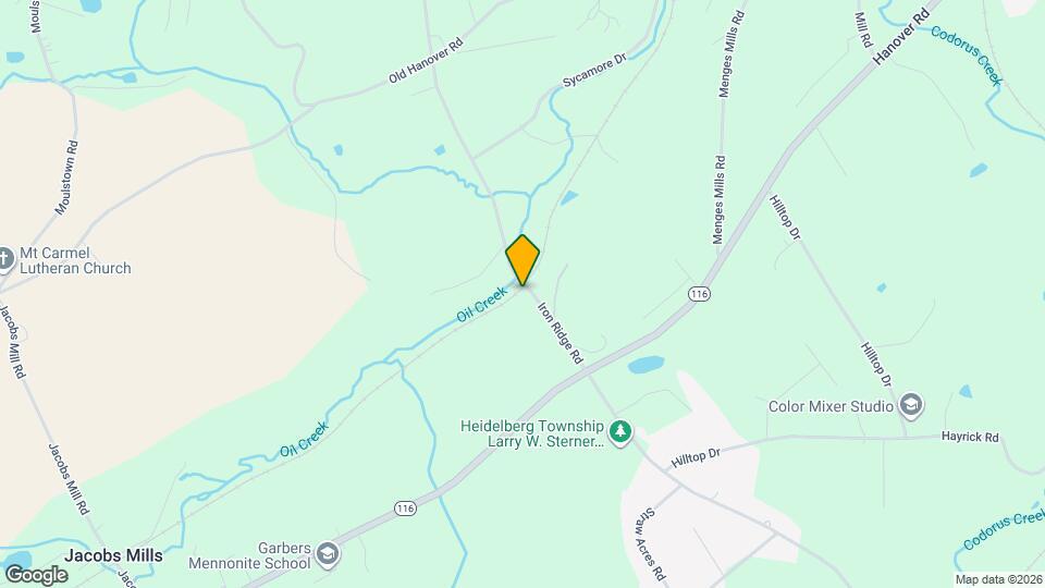 862 Iron Ridge Rd Mapa y Detalles de la Ubicación