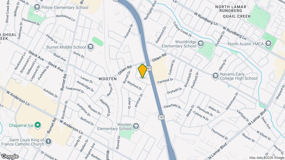 1506 Fairfield Dr Map and Location Details