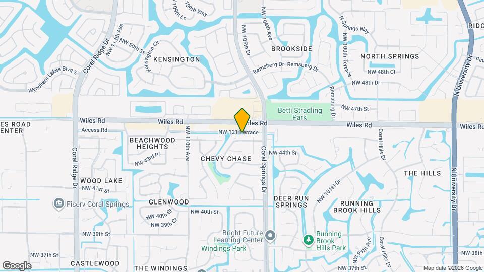 10625 NW 45th St Map and Location Details