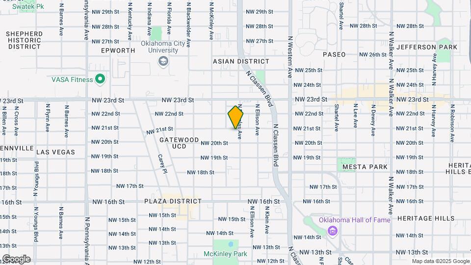 1406 NW 21st St Mapa y Detalles de la Ubicación