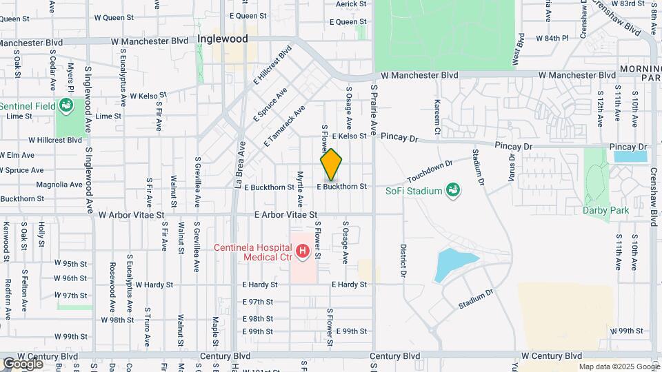 515 E Buckthorn St Map and Location Details