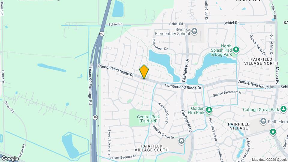14915 Bronze Finch Dr Map and Location Details