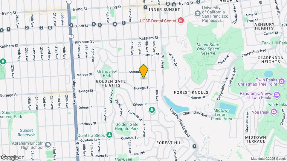 1758 10th Ave Mapa y Detalles de la Ubicación