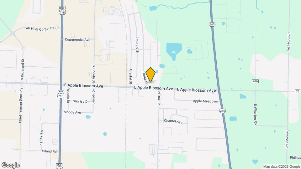 822 Copper St Map and Location Details