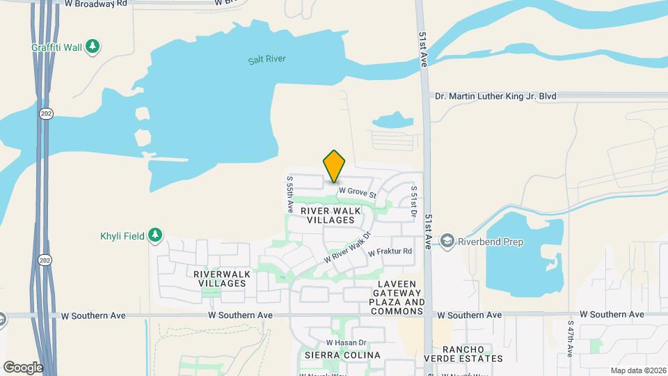 5308 S 53rd Ln Map and Location Details