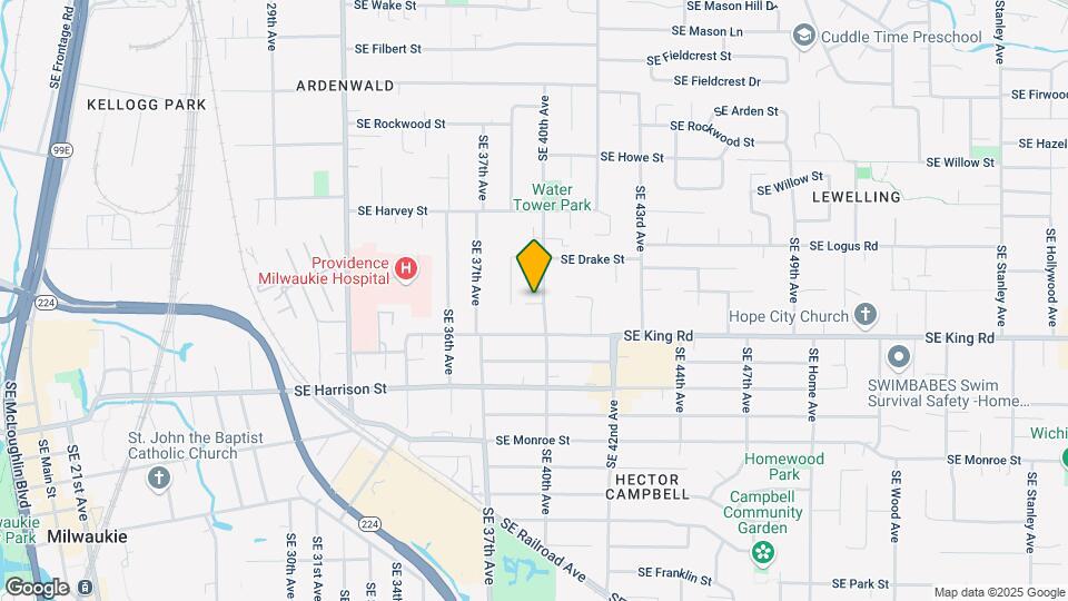 10271 SE 40th Ave Mapa y Detalles de la Ubicación