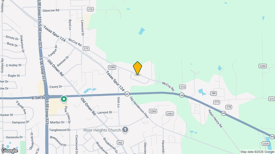 8654 County Rd 273 Map and Location Details