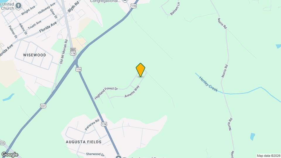 309 Annette Way Map and Location Details