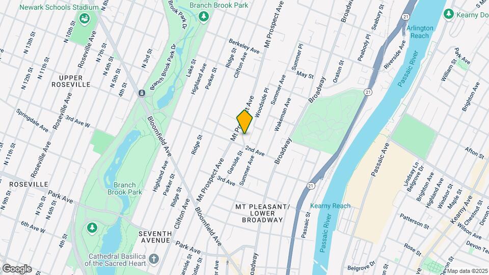 16 Mt Prospect Pl Map and Location Details